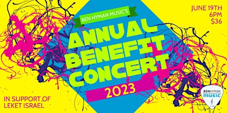 Ben Hyman Music Benefit Concert--Group 1