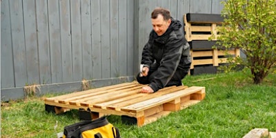 Image principale de Atelier : Construction d'une jardinière en bois de palette