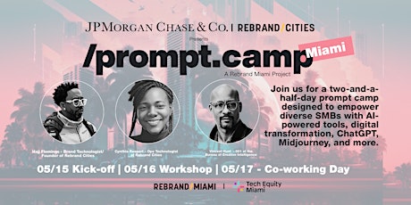 Prompt Camp Miami Experience - Creatively Leveraging AI Tools for Your Biz primary image
