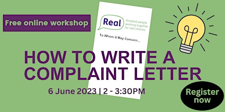 To Whom It May Concern…. How to write a Complaint letter primary image