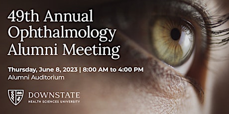 Primaire afbeelding van 49th Annual Ophthalmology Alumni Meeting