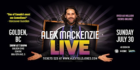 ECL Productions presents Alex Mackenzie LIVE in Golden!