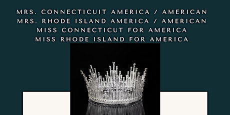 2023 State Pageant for Mrs. CT & RI America & Miss CT & RI for America