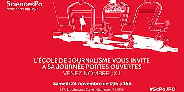 Journée portes ouvertes Ecole de journalisme de Sciences Po