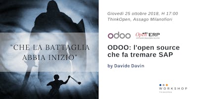 Odoo: l'Open Source che fa tremare SAP Odoo: l'Open Source che fa tremare SAP