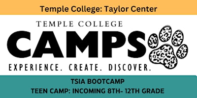 TSIA Bootcamp: Taylor Center primary image