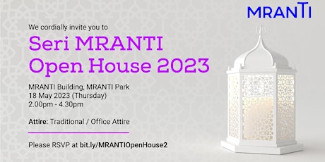 MRANTI Open House 2023