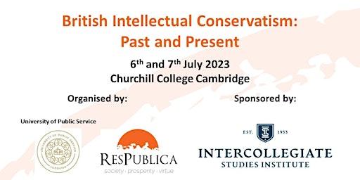 British Intellectual Conservatism: Past and Present primary image