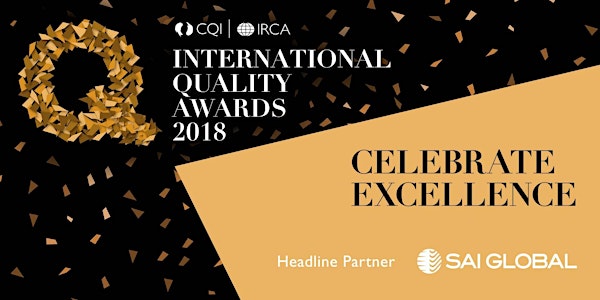2018 International Quality Awards Ceremony - VIPs
