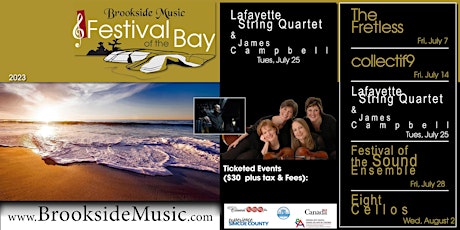 Lafayette String Quartet & James Campbell - Festival of the Bay