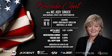 SAVE THE DATE: WID TVC Fireside Chat with Jody Singer