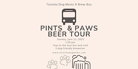 Pints & Paws Beer Tour