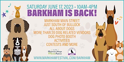 Barkham at Markham Village Music Festival primary image
