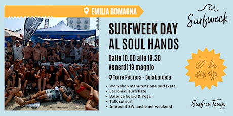 SurfWeek x il Soul Hands! - ANNULLATO