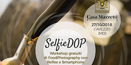 Immagine principale di SelfieDOP @ Cavezzo (MO) | Workshop Reflex 