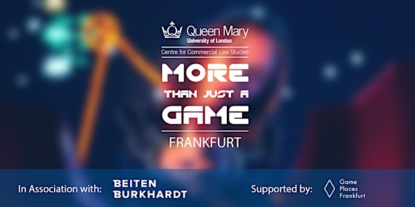 More Than Just a Game - Frankfurt