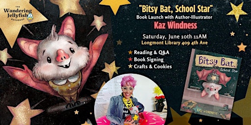 Book Birthday & Storytime with Kaz Windness primary image