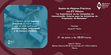 Sesión de Mejores Prácticas con EY México