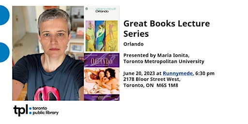 Great Books Lecture Series: Orlando primary image