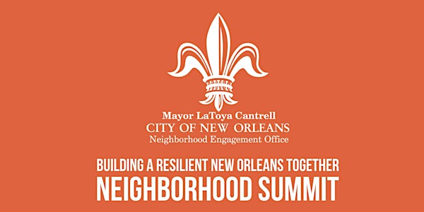 2018 New Orleans Neighborhood Summit