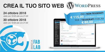 WordPress: crea il tuo sito web WordPress: crea il tuo sito web