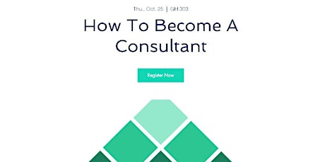 How To Become a Consultant!  primary image