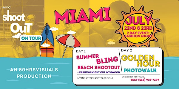 NYCPhotoshootOut.com Presents a Miami Beach Content Creation Retreat