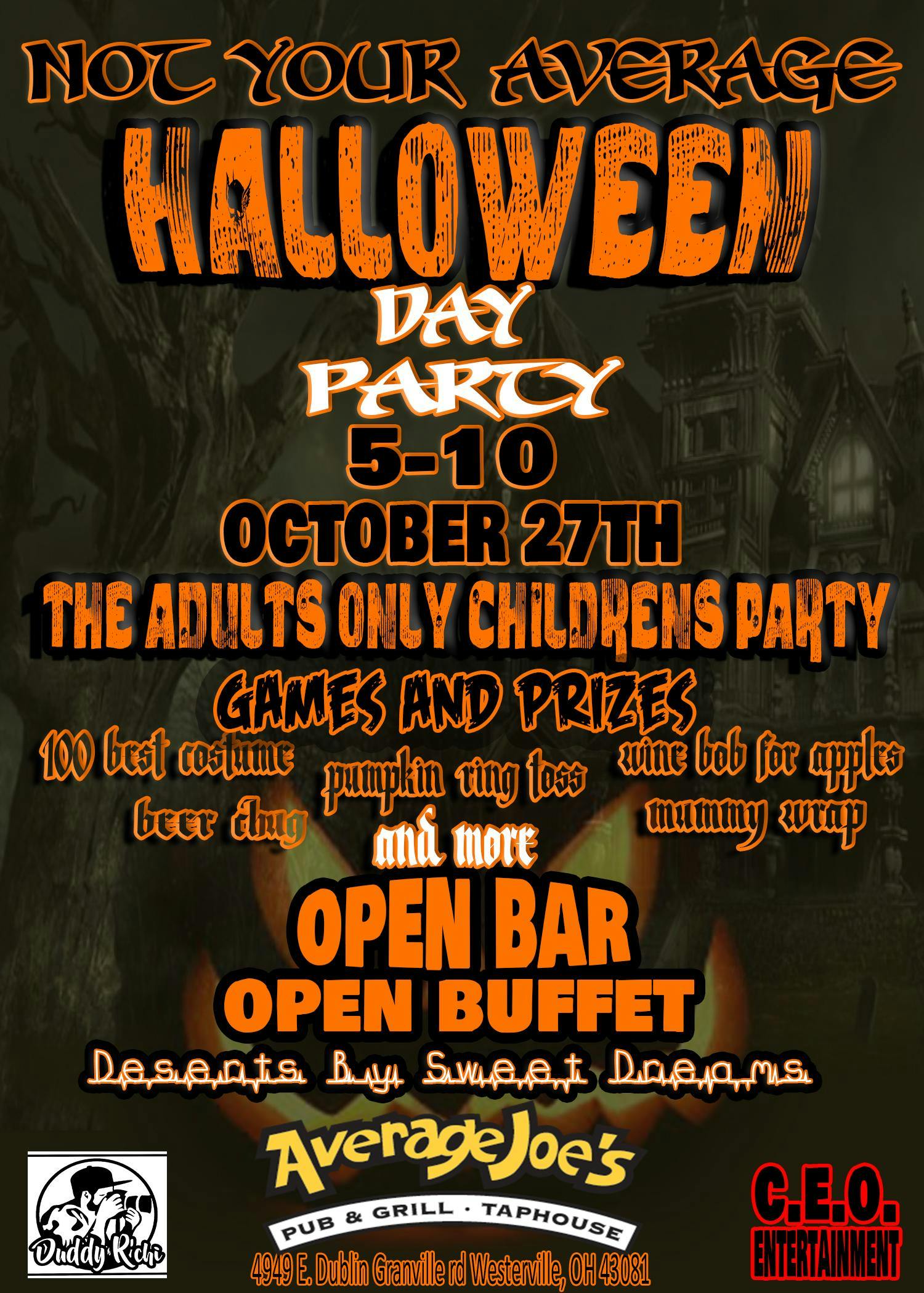 not your average halloween party