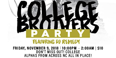 ANCA College Brothers Party primary image