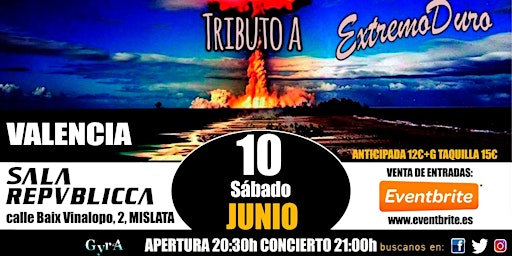 ExtremoPuro, el mejor tributo a Extremoduro en Valencia primary image