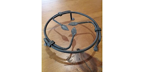 Blacksmith Demo: Making a Metal Trivet for Your Home primary image