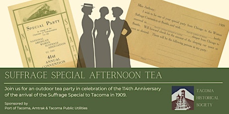 Suffrage Special Afternoon Tea