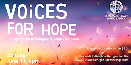Voices for Hope: Concert for World Refugee Day with Chor Leoni