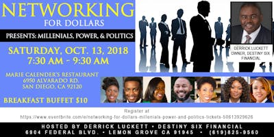 networking for dollars millenials power and politics san diego
