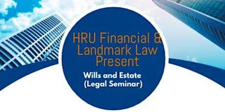 Wills & Estate Planning (Legal Seminar) primary image
