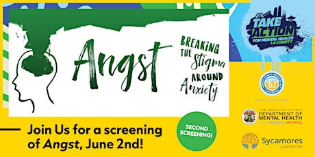 Theatre Screening of "Angst"-a film to raise awareness around anxiety primary image