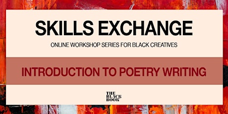 Workshop: Introduction to Poetry Writing