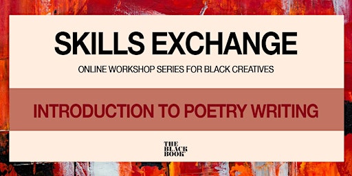 Workshop: Introduction to Poetry Writing primary image