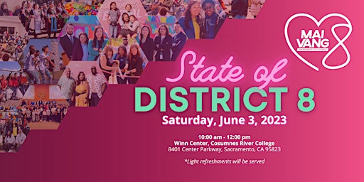 State of District 8 Celebration primary image