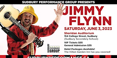 Sudbury Performance Group presents Jimmy Flynn