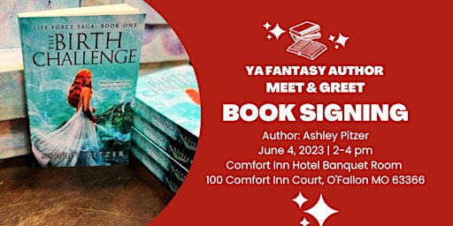 Imagen principal de Book Signing with YA Fantasy Author Ashley Pitzer