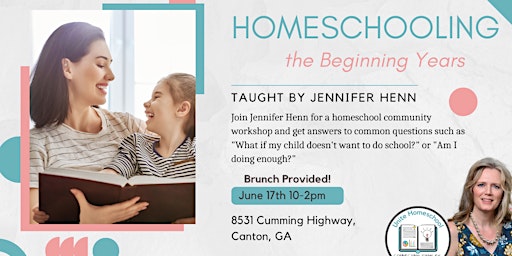 Homeschooling - The Beginning Years primary image