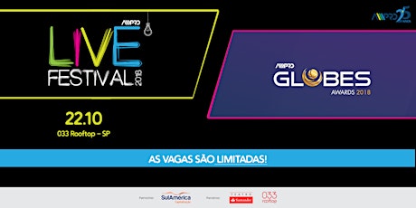 Imagem principal do evento AMPRO Live Festival + Premiação AMPRO Globes Awards 2018
