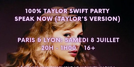 Soirée Taylor Swift -  Speak Now Party Bus (Paris)
