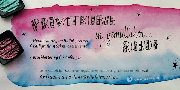 Private Handlettering Party - Workshop