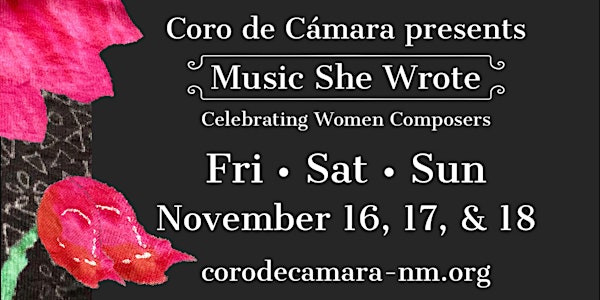 Music She Wrote: Celebrating Women Composers