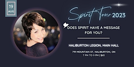 Spirit Tour 2023 with Medium Jay Lane - Haliburton