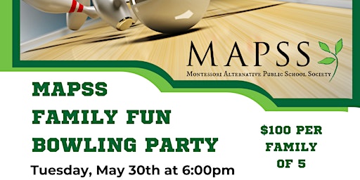 MAPSS Bowling Party primary image