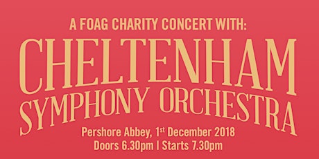 Hauptbild für FOAG/ Cheltenham Symphony Orchestra (CSO) 2018 Charity Concert