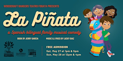 Imagen principal de La Piñata: A Spanish bilingual family musical comedy
